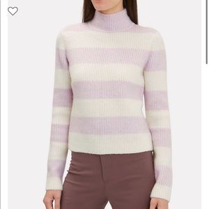 Intermix Ruby Striped Turtleneck Sweater